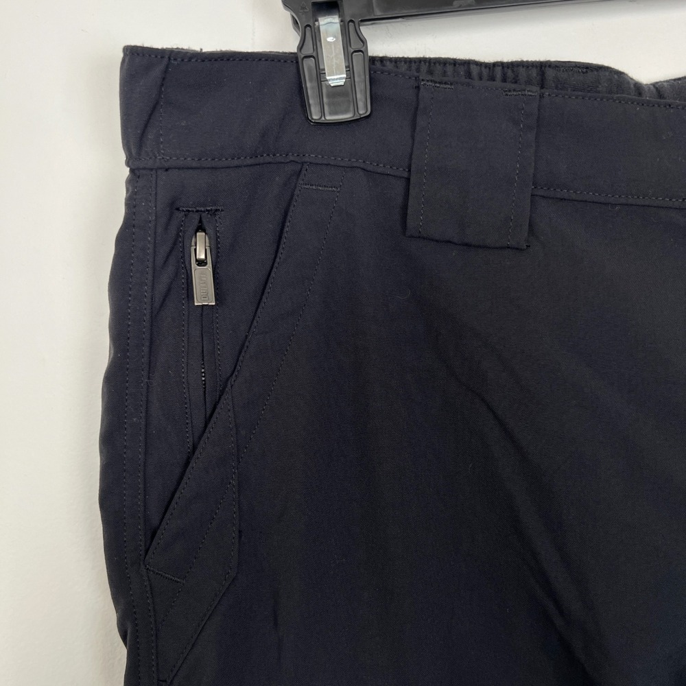 Duluth Trading Co Men's L Nylon Black Cargo Shorts Utility Tactical Work Hiking - Picture 7 of 11